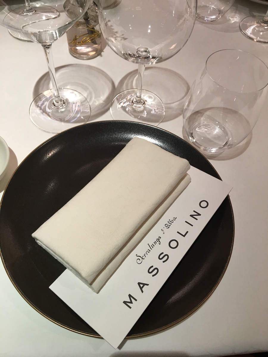1 - Massolino wine dinner at Otto e Mezzo - July 2017 (with Giovanni Angeli)